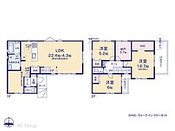 柏市光ケ丘2丁目　4期　新築一戸建て　全3棟