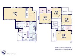白井市復　4期　新築一戸建て　全1棟