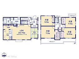 柏市南増尾6丁目　2期　新築一戸建て　全1棟