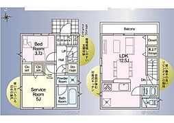 三郷市谷中　第1　新築一戸建て　全1棟