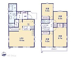 柏市南逆井2丁目　1期　新築一戸建て　全1棟