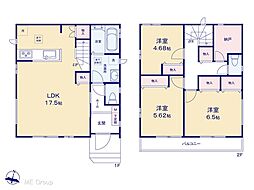 市川市宮久保1丁目　新築一戸建て　全2棟