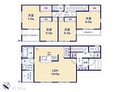 春日部市豊町1丁目　9期　新築一戸建て　全1棟