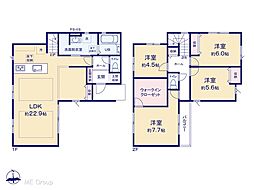 草加市稲荷4丁目　17期　新築一戸建て　全1棟