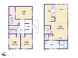 江戸川区上一色2丁目　1期　新築一戸建て　全6棟