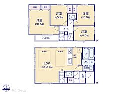 江戸川区大杉5丁目　17期　新築一戸建て　全1棟
