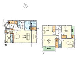 草加市新里町　1期　新築一戸建て　全1棟