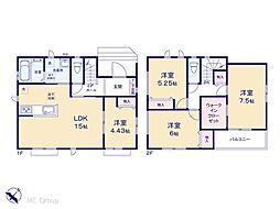 松戸市河原塚　新築一戸建て　全1棟