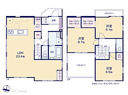 流山市東深井　20期　新築一戸建て　全1棟