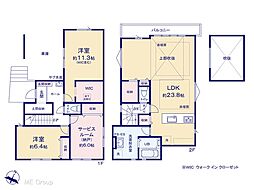 板橋区高島平5丁目　12期　新築一戸建て　全1棟