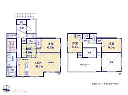 柏市西山2丁目 2期 新築一戸建て 全1棟