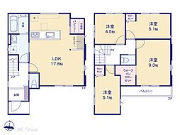 越谷市登戸町　3期　新築一戸建て　全1棟