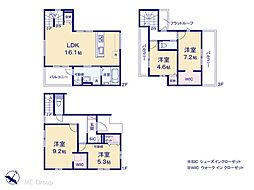 八潮市大瀬　1期　 新築一戸建て 全1棟