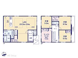 松戸市栄町4丁目 9期 新築一戸建て 全9棟