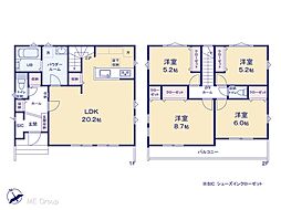 柏市高南台2丁目 1期 新築一戸建て 全1棟