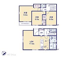 市川市下貝塚3丁目　1期　新築一戸建て　全3棟