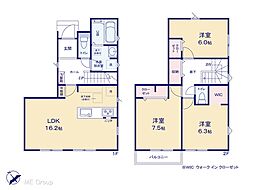 市川市下貝塚3丁目　1期　新築一戸建て　全3棟