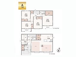 練馬区石神井台5丁目　新築一戸建て　全2棟