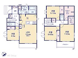 市川市国分3丁目　新築一戸建て　全1棟