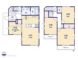 船橋市松が丘3丁目 新築一戸建て 全2棟