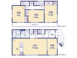 草加市原町1丁目　一戸建て　全1棟