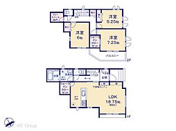 柏市藤心1丁目　第1期　新築一戸建て　全7棟