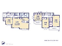 柏市藤心1丁目　第1期　新築一戸建て　全7棟
