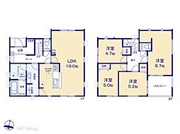 草加市草加2丁目　新築一戸建て　全4棟