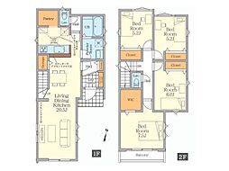 川口市青木3丁目　1期　新築一戸建て　全1棟
