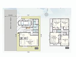 吉川市栄町　新築一戸建て　全1棟