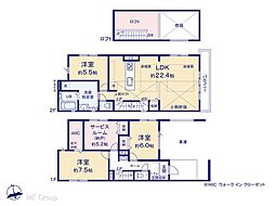 江戸川区上篠崎1丁目　4期　新築一戸建て　全2棟