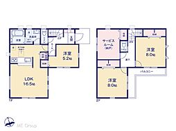越谷市増森　1期　新築一戸建て　全1棟