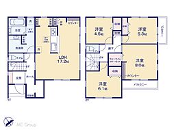 越谷市神明町1丁目 1期 新築一戸建て 全3棟