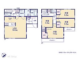 越谷市神明町1丁目　1期　新築一戸建て　全3棟