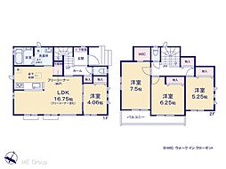 市川市若宮3丁目　新築一戸建て　全1棟