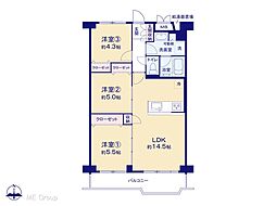 ボナハイツ中川A棟