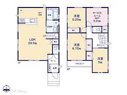 流山市東深井　第2　新築一戸建て　全1棟