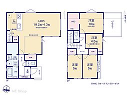 流山市大字東深井　22期　新築一戸建て　全1棟
