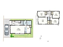 流山市西初石1丁目　新築一戸建て　全1棟