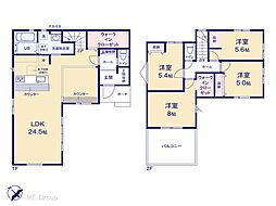 野田市中根　5期　新築一戸建て　全1棟