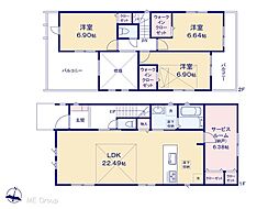 船橋市西習志野1丁目　新築一戸建て　全2棟