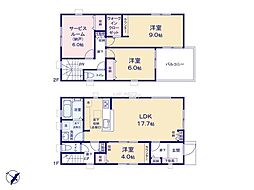 八潮市二丁目　6期　新築一戸建て　全2棟