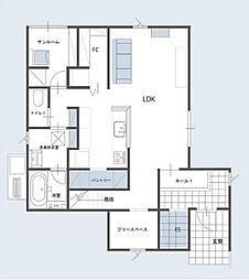 ウォークヒルズ新富山C-21モデル C-21