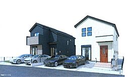 カースペース2台以上可土地45坪新築