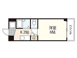 アヴニール古市橋 0202号室