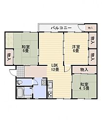 高陽ニュータウン第一分譲住宅B棟 403号室