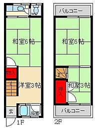 寝屋川市上神田2丁目の一戸建て