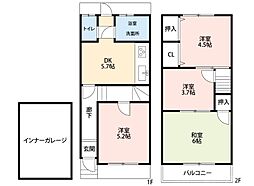 寝屋川市中木田町の一戸建て