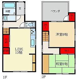 寝屋川市池田北町の一戸建て