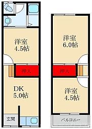 守口市金田町3丁目の一戸建て